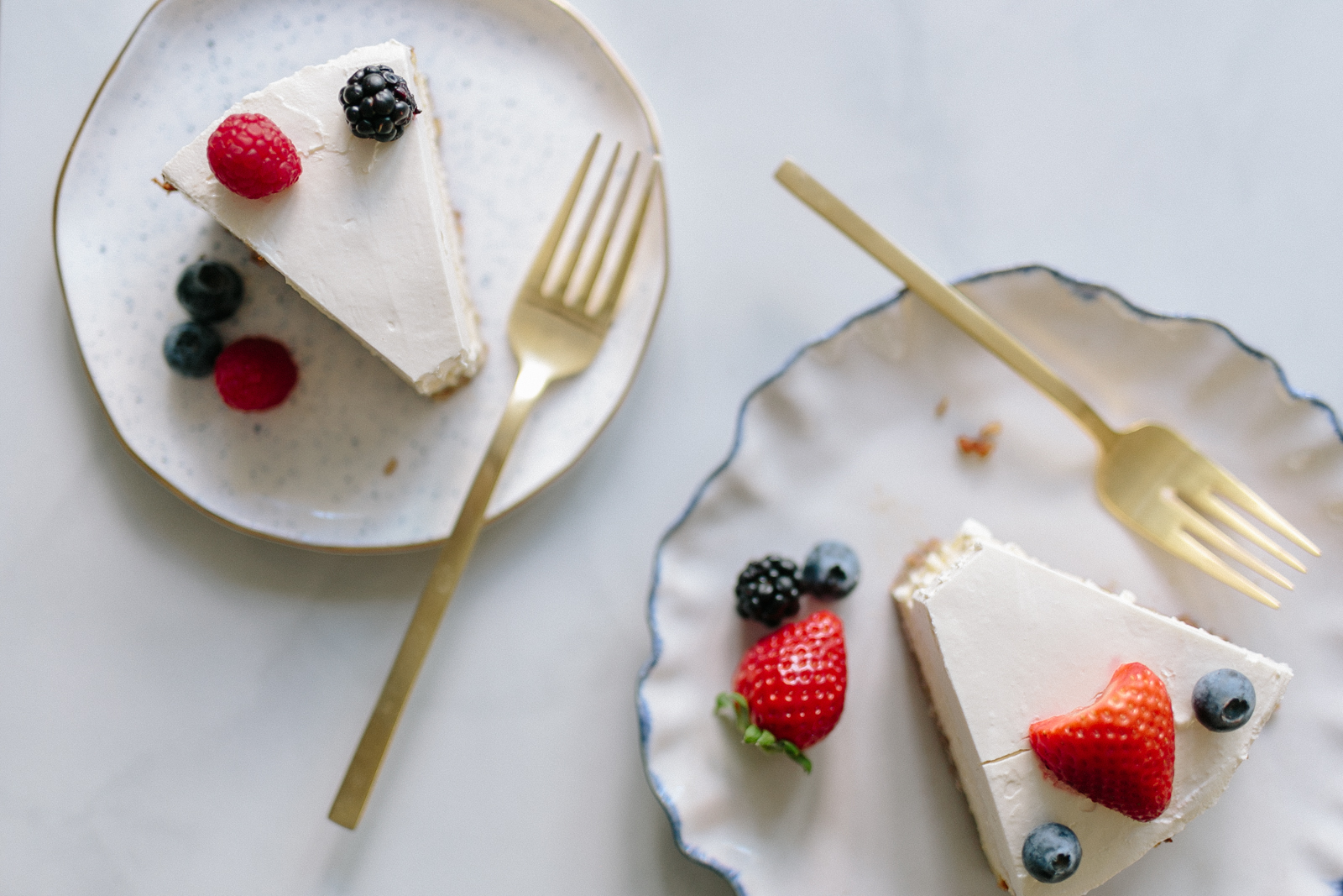Gluten Free Low Glycemic New York Style Cheesecake | Flourish Blog