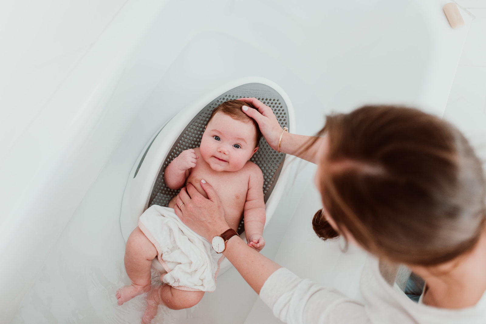 Organic Baby Bath Time | Flourish by Caroline Potter NTP